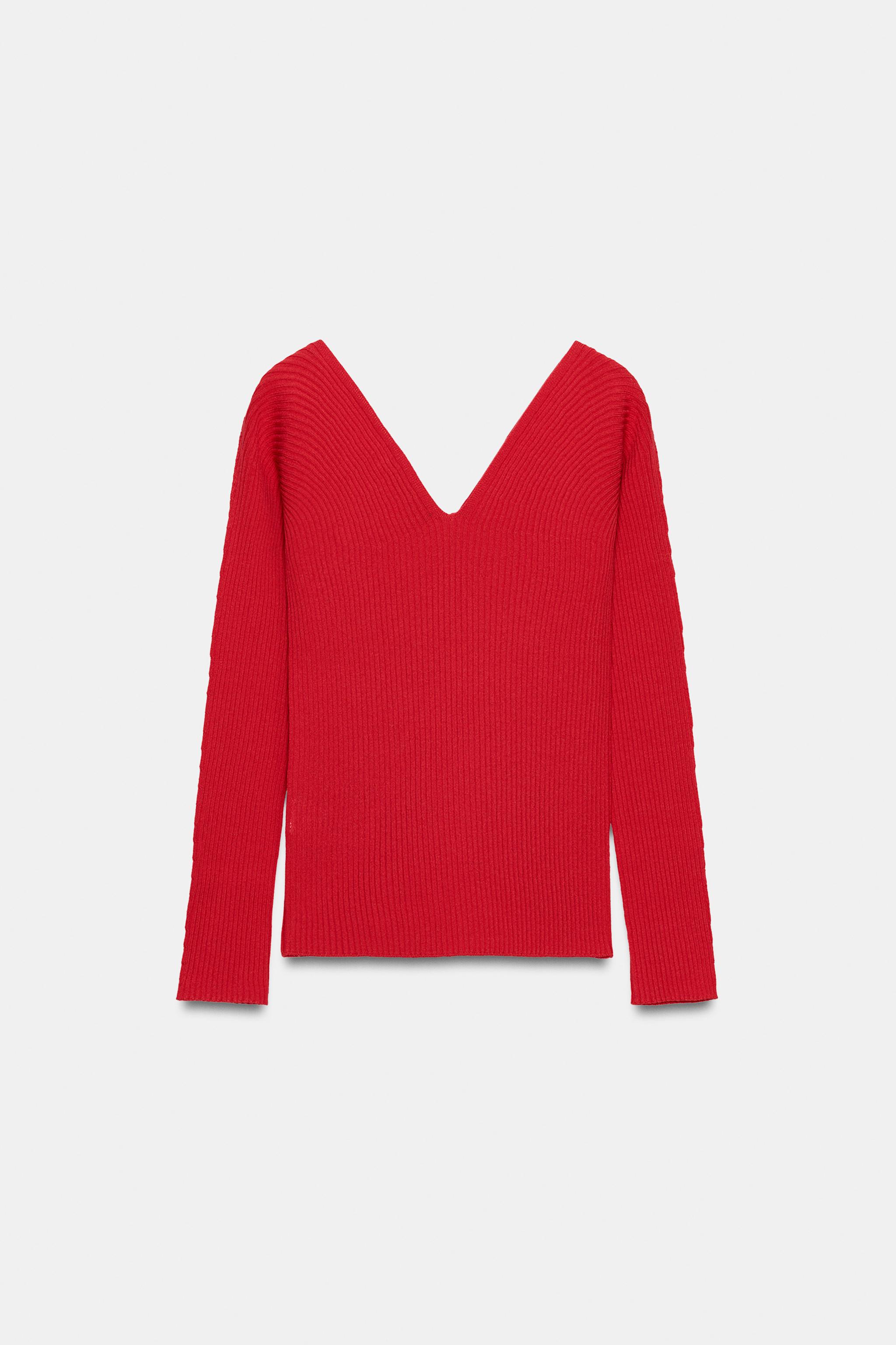 FITTED RIB KNIT TOP